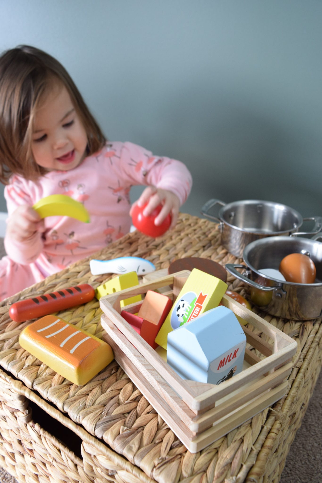 solid wood play kitchen