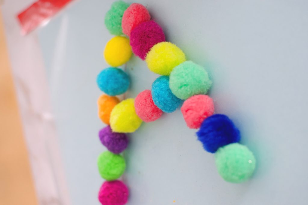 Pom Pom Letter Tracing 2022 - Entertain Your Toddler