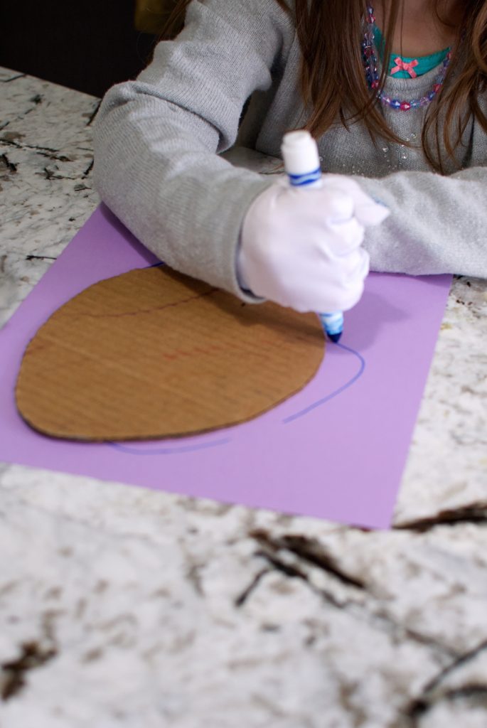 Easter egg craft for kids using paper strips 2020 entertain your toddler